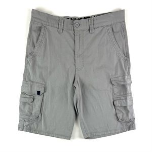 Monument Grey Cargo 11” Shorts